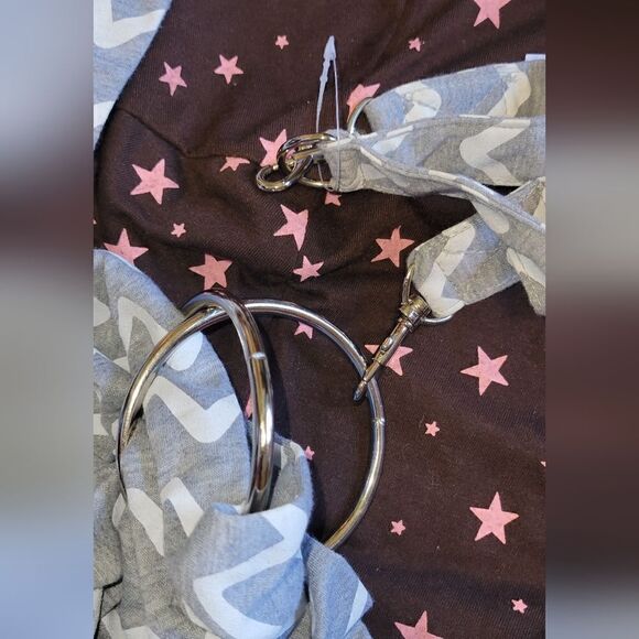 NWOT Furry Fido Chevron Grey Adjustable Pocket Pet Sling Papoose Carrier - Picture 7 of 11